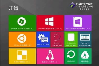 天意U盤(pán)維護(hù)系統(tǒng)制作軟件v3.1最新ISO全能版 全能系統(tǒng)維護(hù)的得力助手