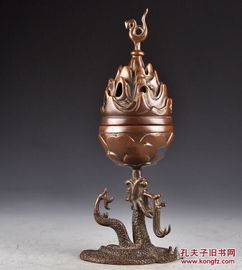 紫銅浮雕精品盤龍香薰爐 匠心獨運的工藝美術(shù)與收藏珍品